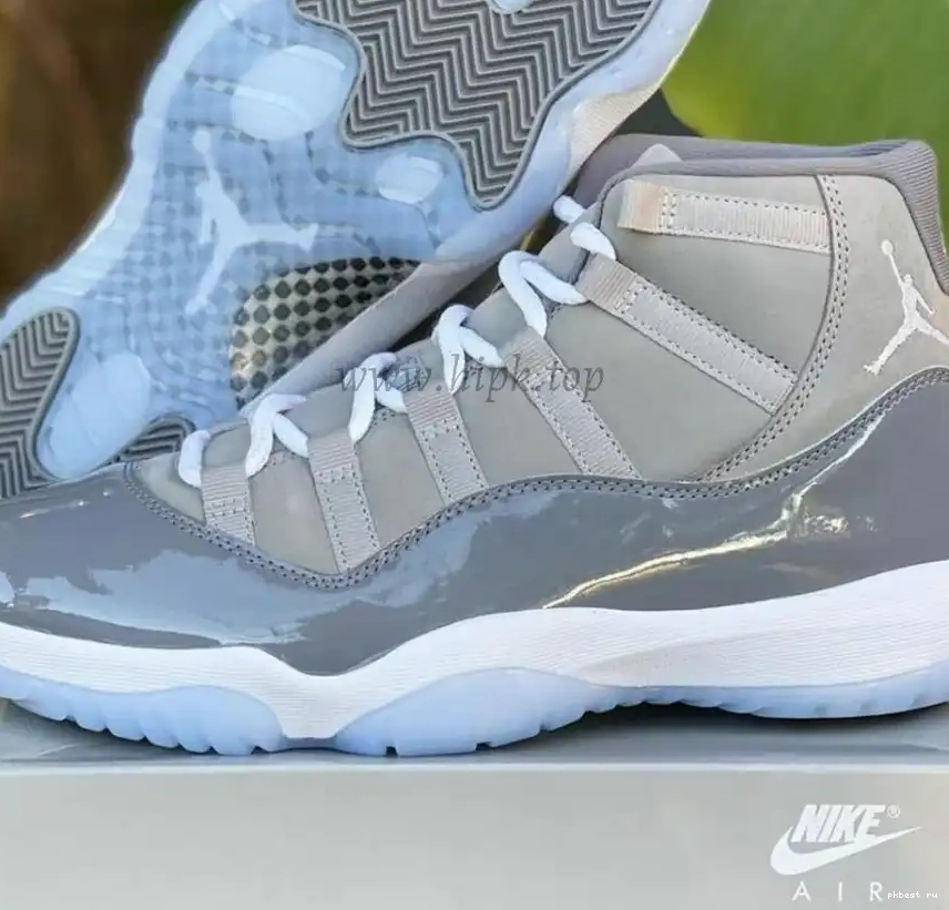 cool Air 11 PK ready retail to GOD materials grey ship Jordan 0522